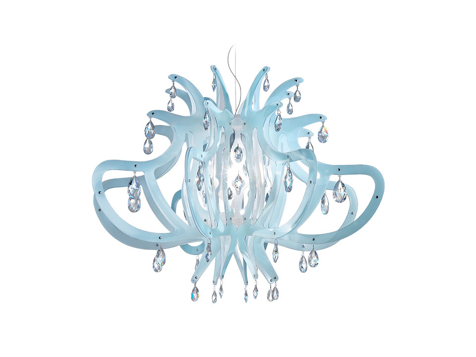 Medusa - Lampes a Suspension - couleur: blue/gel
