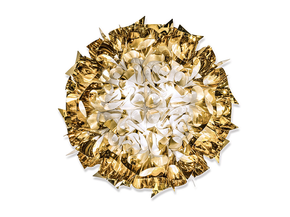 Veli Large Gold, Silver and Copper - Lampade a Soffitto/Parete - colore: gold